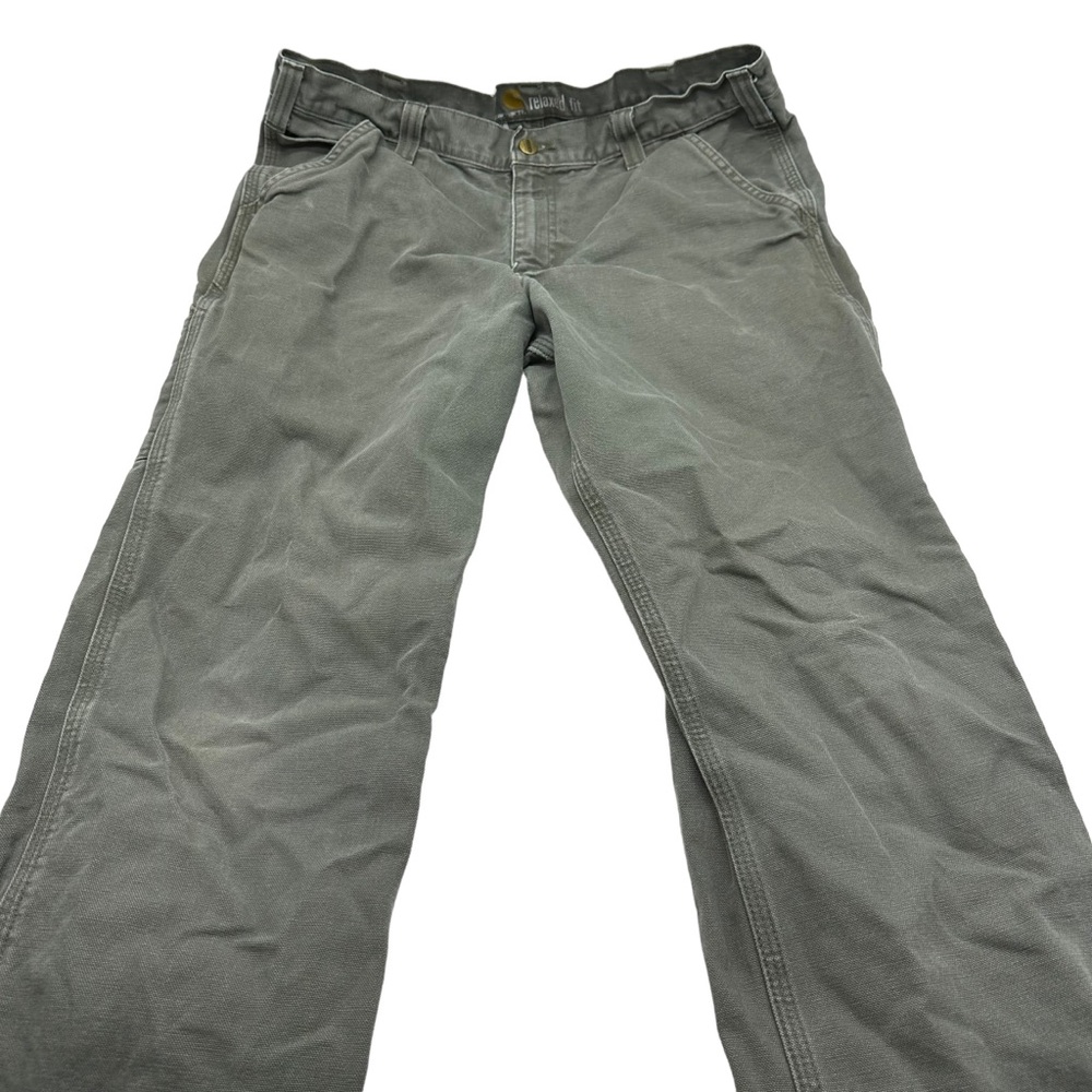Carhartt Men's Olive Cargo Pants